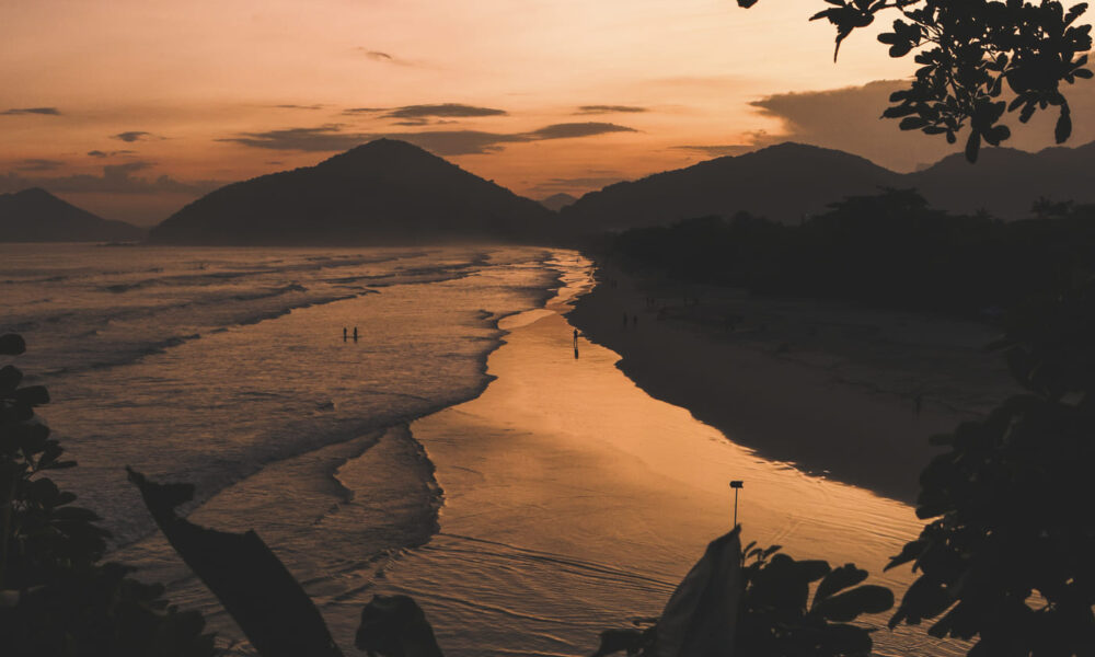 Praia de Itamambuca, Ubatuba (SP). Foto: Daniel Smorigo / WSL Brasil