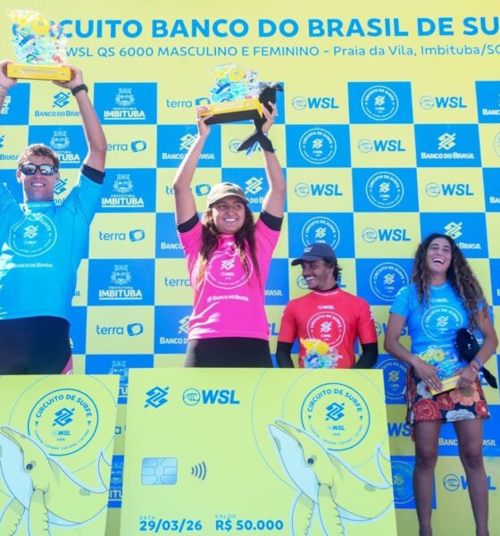 Luan Wood (BRA) e Sophia Medina (BRA)