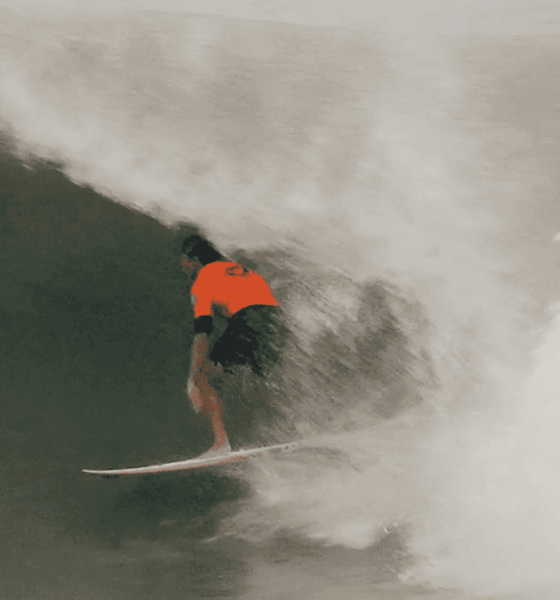 Vini Palma, Primeira etapa do Hang Loose Surf Attack 2026, Praia do Tombo, Guarujá (SP). Foto: Erik Medalha