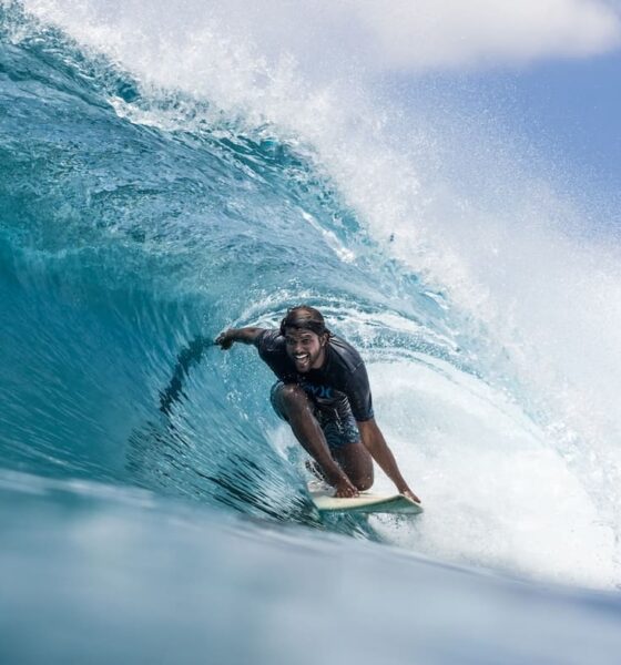 Ahmed Hishaam Shaheem participa do Surfing Champions Trophy 2026 nas Maldivas
