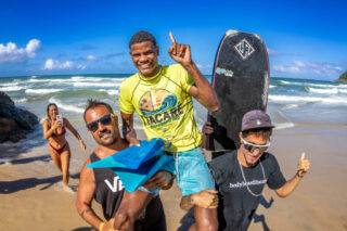 Lucas Santos, Circuito Baiano de Bodyboard 2026, Praia da Tiririca, Itacaré, Bahia, FEBEB, SurfBahia. Foto: Fabriciano Júnior