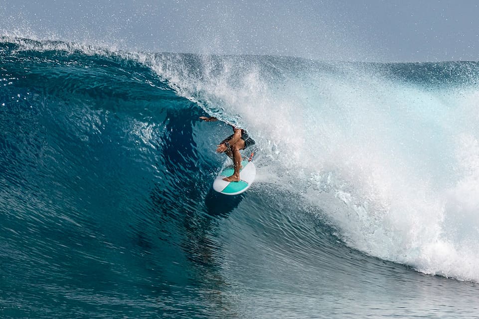Caio Ibelli, Four Seasons Maldives Surfing Champions Trophy 2026, Sultans, Maldivas. Foto: Ted Grambeau