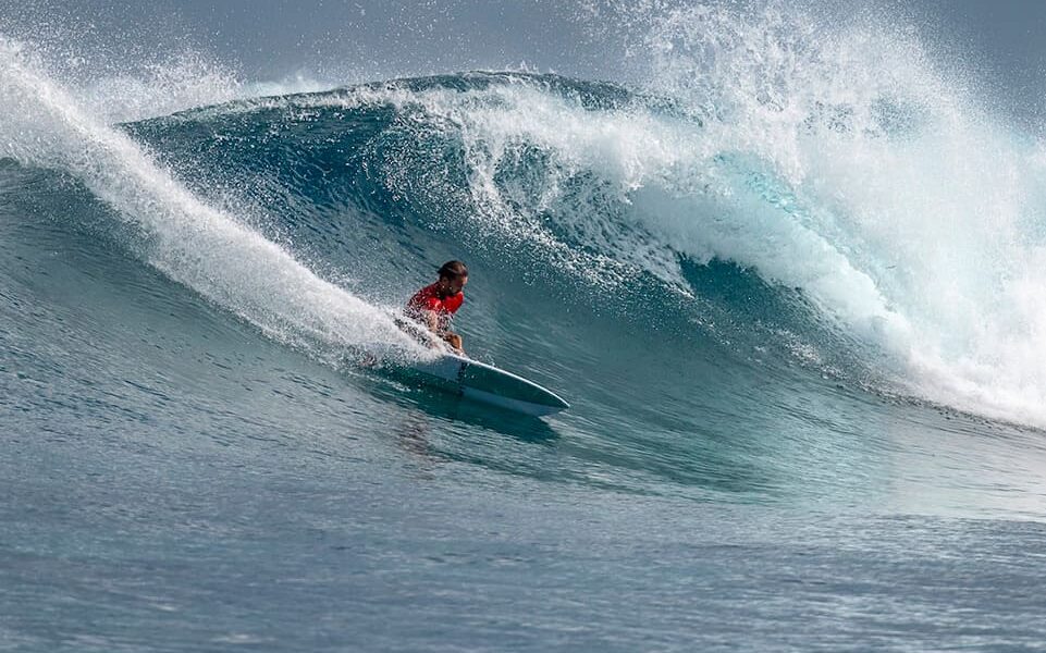 Caio Ibelli, Four Seasons Maldives Surfing Champions Trophy 2026, Sultans, Maldivas. Foto: Ted Grambeau