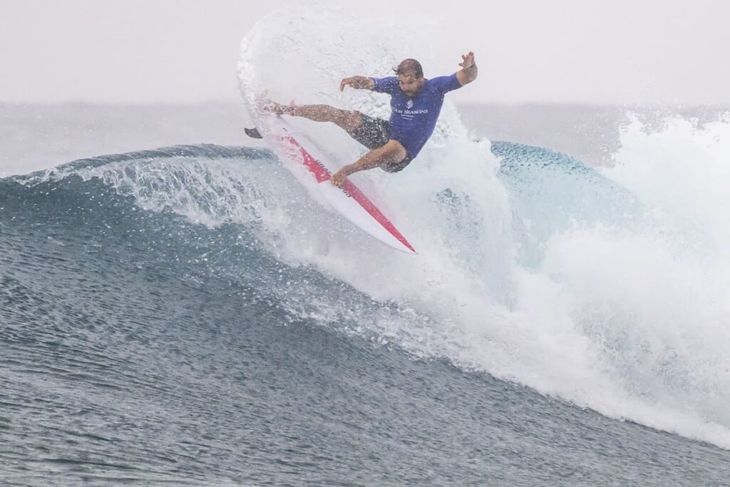 Caio Ibelli, Four Seasons Maldives Surfing Champions Trophy 2026, Sultans, Maldivas. Foto: Ted Grambeau