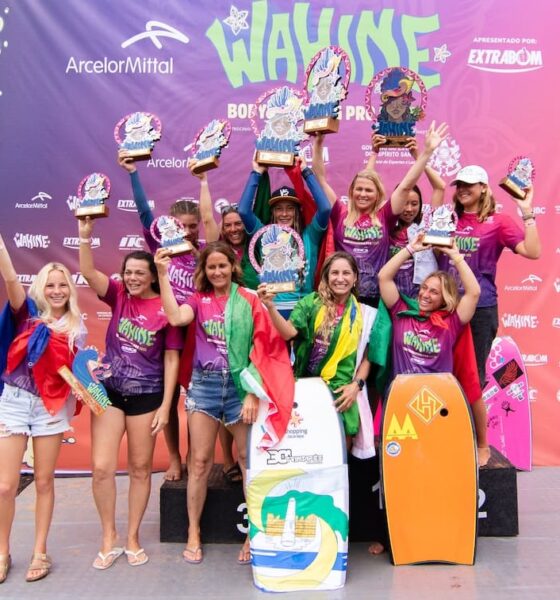 ArcelorMittal Wahine Bodyboard Pro 2026, Jacaraípe, Serra (ES). Foto: Divulgação