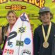 Carol Bastides e Bernardo Pires, Terceira etapa do Hang Loose Surf Attack 2026, Praia de Maresias, São Sebastião (SP). Foto: Erik Medalha