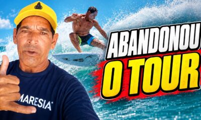 Fábio Silva abandonou o tour a caminho de J-Bay. No Fala Papah!, ele relembra a pressão e explica por que voltou ao Brasil.