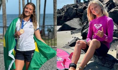 Maria Clara e Valentina Zanoni Roxy Brasil Surfistas