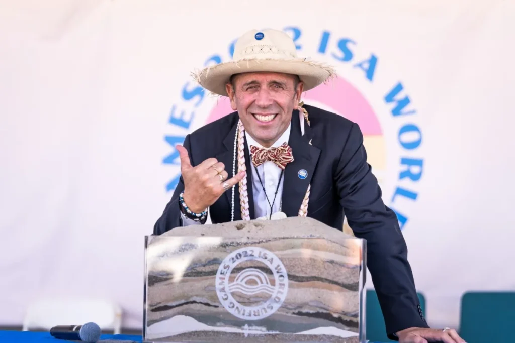 Fernando Aguerre, presidente da International Surfing Association. Divulgação ISA