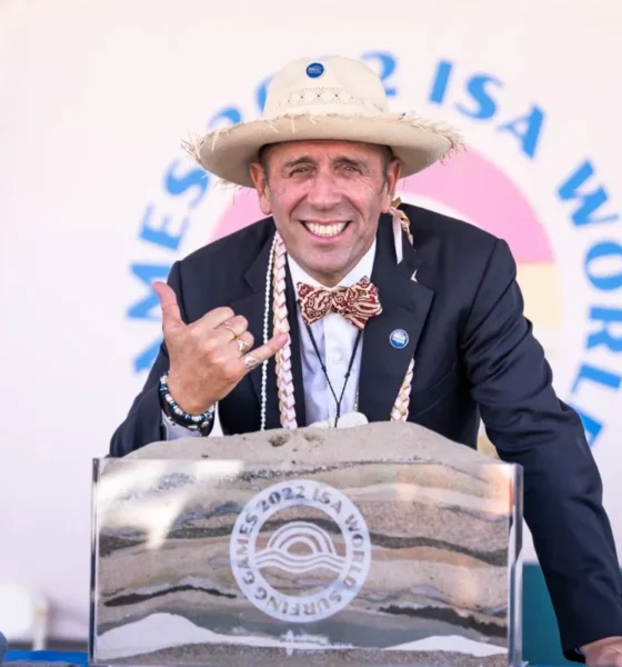 Fernando Aguerre, presidente da International Surfing Association. Divulgação ISA