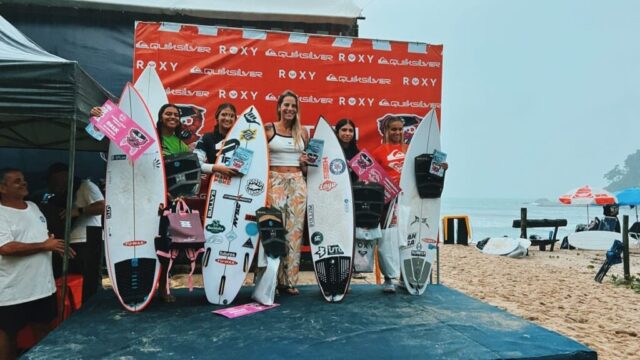 King and Queen of the Groms 2026, apresentado por Quiksilver e Roxy, em Itamambuca, Ubatuba (SP). Foto: Divulgação