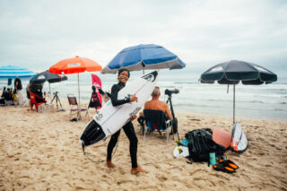 King and Queen of the Groms 2026, apresentado por Quiksilver e Roxy, em Itamambuca, Ubatuba (SP). Foto: Divulgação