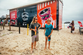 King and Queen of the Groms 2026, apresentado por Quiksilver e Roxy, em Itamambuca, Ubatuba (SP). Foto: Divulgação