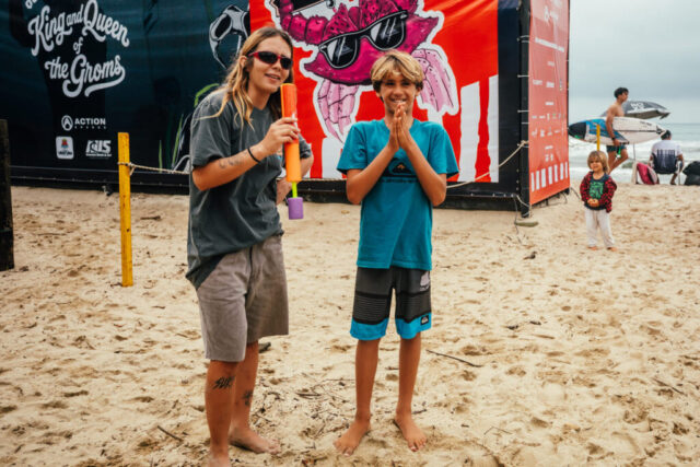 King and Queen of the Groms 2026, apresentado por Quiksilver e Roxy, em Itamambuca, Ubatuba (SP). Foto: Divulgação
