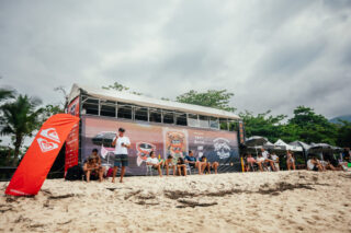 King and Queen of the Groms 2026, apresentado por Quiksilver e Roxy, em Itamambuca, Ubatuba (SP). Foto: Divulgação