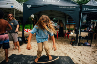King and Queen of the Groms 2026, apresentado por Quiksilver e Roxy, em Itamambuca, Ubatuba (SP). Foto: Divulgação