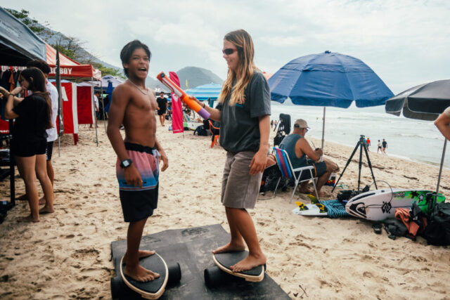 King and Queen of the Groms 2026, apresentado por Quiksilver e Roxy, em Itamambuca, Ubatuba (SP). Foto: Divulgação