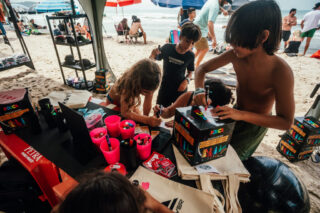 King and Queen of the Groms 2026, apresentado por Quiksilver e Roxy, em Itamambuca, Ubatuba (SP). Foto: Divulgação