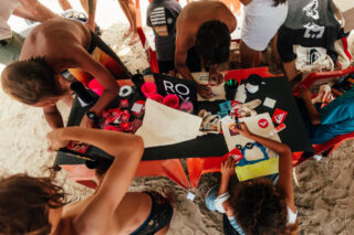 King and Queen of the Groms 2026, apresentado por Quiksilver e Roxy, em Itamambuca, Ubatuba (SP). Foto: Divulgação