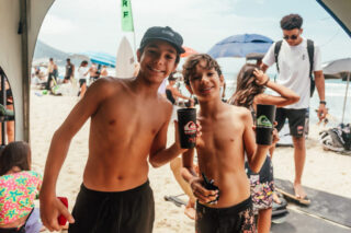 King and Queen of the Groms 2026, apresentado por Quiksilver e Roxy, em Itamambuca, Ubatuba (SP). Foto: Divulgação