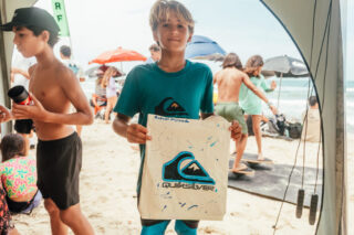 King and Queen of the Groms 2026, apresentado por Quiksilver e Roxy, em Itamambuca, Ubatuba (SP). Foto: Divulgação