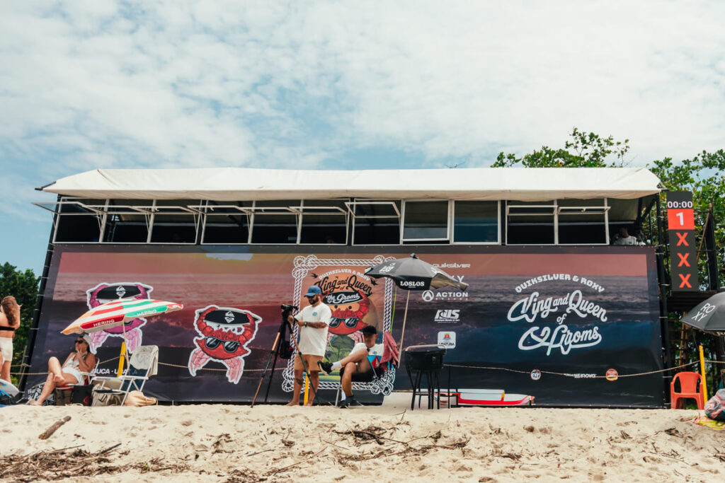 King and Queen of the Groms 2026, apresentado por Quiksilver e Roxy, em Itamambuca, Ubatuba (SP). Foto: Divulgação