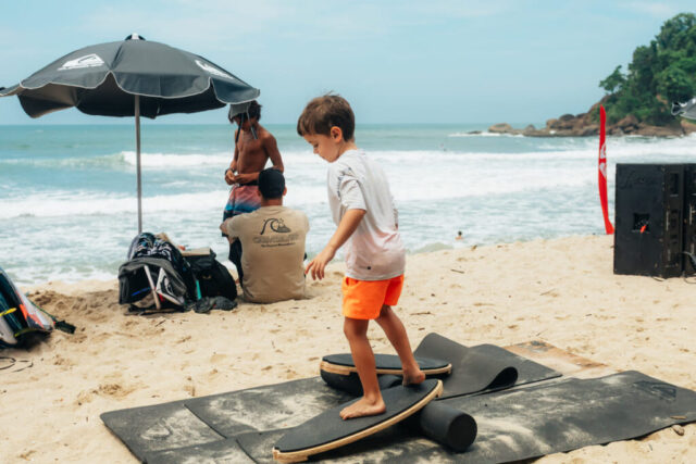 King and Queen of the Groms 2026, apresentado por Quiksilver e Roxy, em Itamambuca, Ubatuba (SP). Foto: Divulgação
