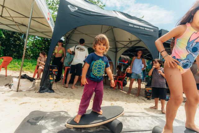 King and Queen of the Groms 2026, apresentado por Quiksilver e Roxy, em Itamambuca, Ubatuba (SP). Foto: Divulgação