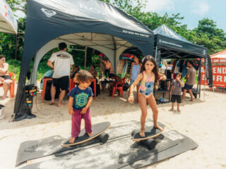 King and Queen of the Groms 2026, apresentado por Quiksilver e Roxy, em Itamambuca, Ubatuba (SP). Foto: Divulgação
