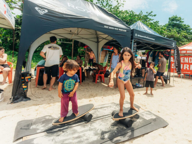 King and Queen of the Groms 2026, apresentado por Quiksilver e Roxy, em Itamambuca, Ubatuba (SP). Foto: Divulgação