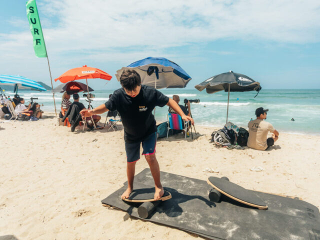 King and Queen of the Groms 2026, apresentado por Quiksilver e Roxy, em Itamambuca, Ubatuba (SP). Foto: Divulgação
