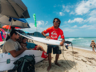 King and Queen of the Groms 2026, apresentado por Quiksilver e Roxy, em Itamambuca, Ubatuba (SP). Foto: Divulgação