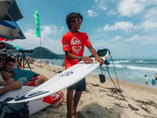 King and Queen of the Groms 2026, apresentado por Quiksilver e Roxy, em Itamambuca, Ubatuba (SP). Foto: Divulgação