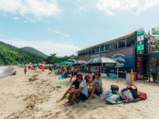 King and Queen of the Groms 2026, apresentado por Quiksilver e Roxy, em Itamambuca, Ubatuba (SP). Foto: Divulgação