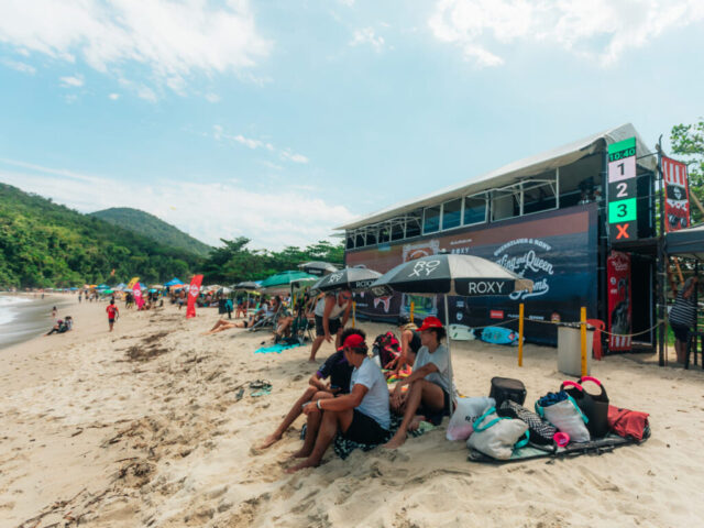 King and Queen of the Groms 2026, apresentado por Quiksilver e Roxy, em Itamambuca, Ubatuba (SP). Foto: Divulgação
