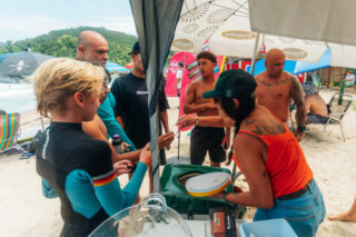 King and Queen of the Groms 2026, apresentado por Quiksilver e Roxy, em Itamambuca, Ubatuba (SP). Foto: Divulgação