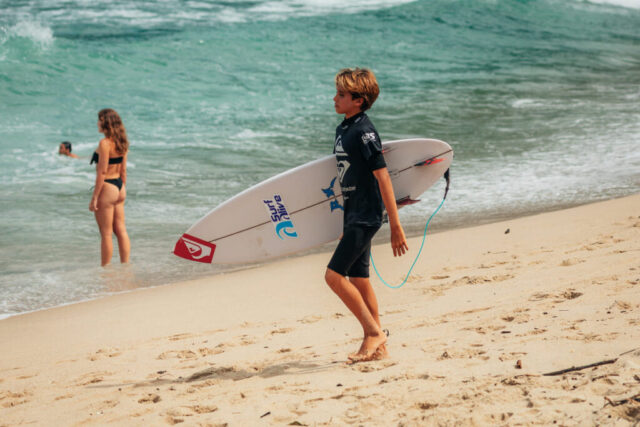 King and Queen of the Groms 2026, apresentado por Quiksilver e Roxy, em Itamambuca, Ubatuba (SP). Foto: Divulgação
