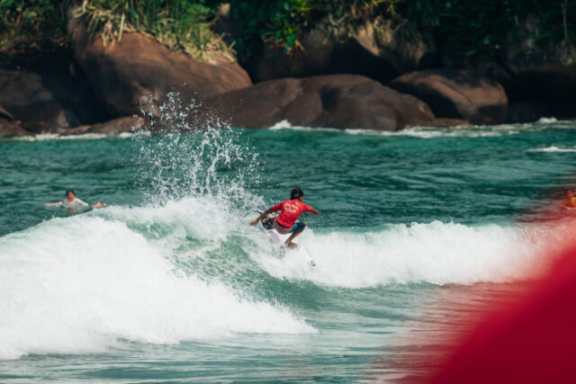 King and Queen of the Groms 2026, apresentado por Quiksilver e Roxy, em Itamambuca, Ubatuba (SP). Foto: Divulgação