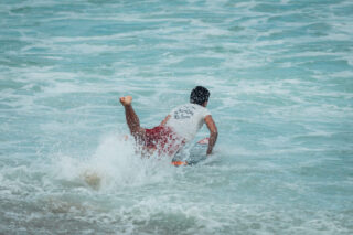 King and Queen of the Groms 2026, apresentado por Quiksilver e Roxy, em Itamambuca, Ubatuba (SP). Foto: Divulgação
