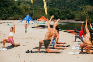 King and Queen of the Groms 2026, apresentado por Quiksilver e Roxy, em Itamambuca, Ubatuba (SP). Foto: Divulgação