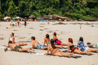 King and Queen of the Groms 2026, apresentado por Quiksilver e Roxy, em Itamambuca, Ubatuba (SP). Foto: Divulgação