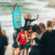 Rafael Miranda, King and Queen of the Groms 2026, apresentado por Quiksilver e Roxy, em Itamambuca, Ubatuba (SP). Foto: Divulgação
