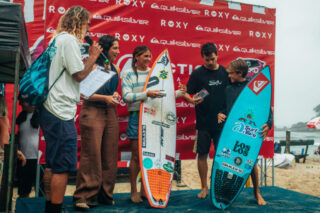 King and Queen of the Groms 2026, apresentado por Quiksilver e Roxy, em Itamambuca, Ubatuba (SP). Foto: Divulgação
