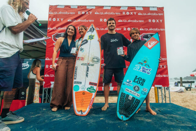 King and Queen of the Groms 2026, apresentado por Quiksilver e Roxy, em Itamambuca, Ubatuba (SP). Foto: Divulgação