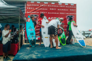King and Queen of the Groms 2026, apresentado por Quiksilver e Roxy, em Itamambuca, Ubatuba (SP). Foto: Divulgação