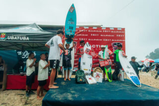 King and Queen of the Groms 2026, apresentado por Quiksilver e Roxy, em Itamambuca, Ubatuba (SP). Foto: Divulgação