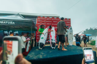 King and Queen of the Groms 2026, apresentado por Quiksilver e Roxy, em Itamambuca, Ubatuba (SP). Foto: Divulgação
