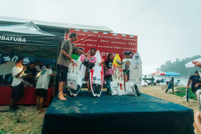 King and Queen of the Groms 2026, apresentado por Quiksilver e Roxy, em Itamambuca, Ubatuba (SP). Foto: Divulgação