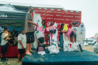 King and Queen of the Groms 2026, apresentado por Quiksilver e Roxy, em Itamambuca, Ubatuba (SP). Foto: Divulgação