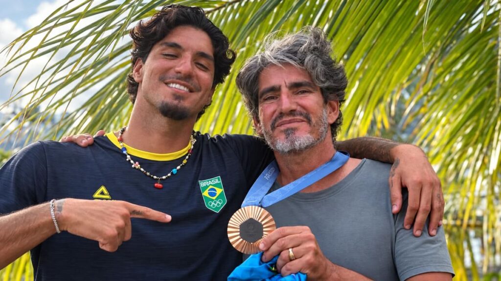 Charles e Gabriel Medina Jogos de Paris 2024 Medalha de Bronze Olimpiadas